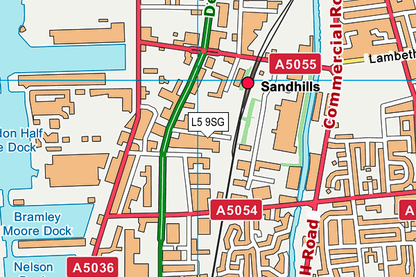 L5 9SG map - OS VectorMap District (Ordnance Survey) L5 9SG map - OS VectorMap District (Ordnance Survey)