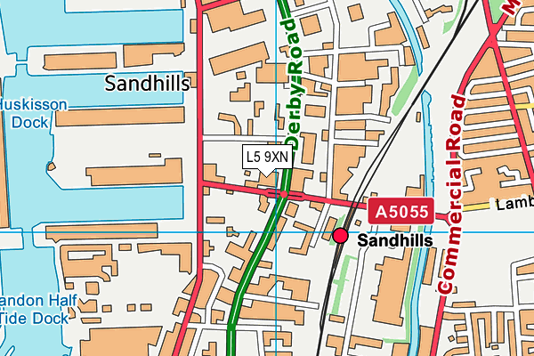 L5 9XN map - OS VectorMap District (Ordnance Survey) L5 9XN map - OS VectorMap District (Ordnance Survey)