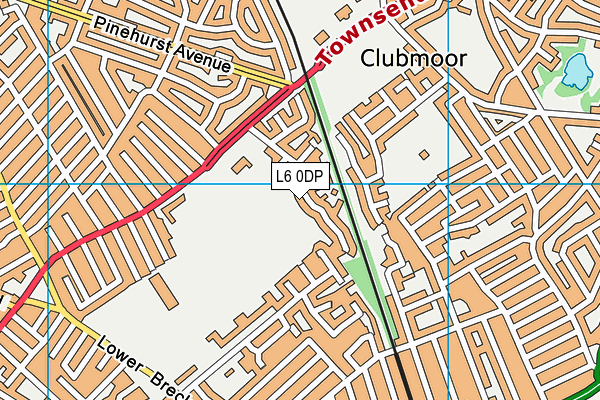 L6 0DP map - OS VectorMap District (Ordnance Survey) L6 0DP map - OS VectorMap District (Ordnance Survey)