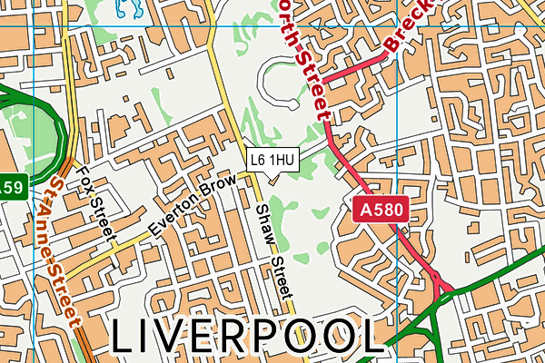 L6 1HU map - OS VectorMap District (Ordnance Survey) L6 1HU map - OS VectorMap District (Ordnance Survey)