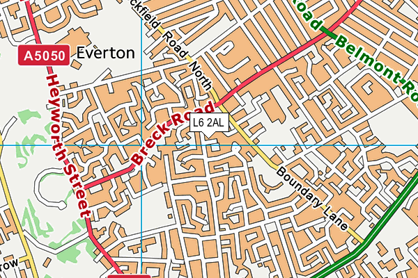 L6 2AL map - OS VectorMap District (Ordnance Survey) L6 2AL map - OS VectorMap District (Ordnance Survey)