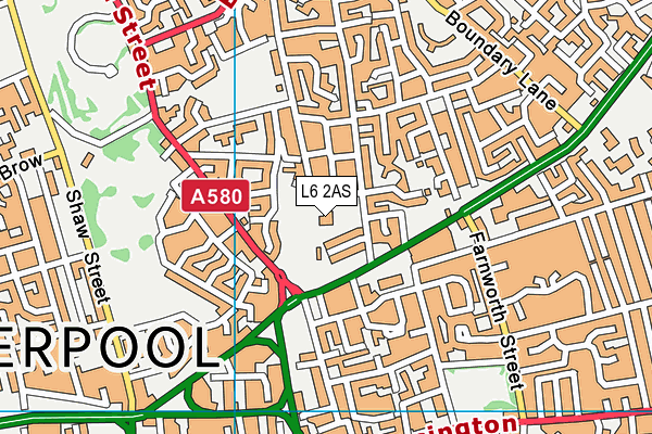 L6 2AS map - OS VectorMap District (Ordnance Survey) L6 2AS map - OS VectorMap District (Ordnance Survey)
