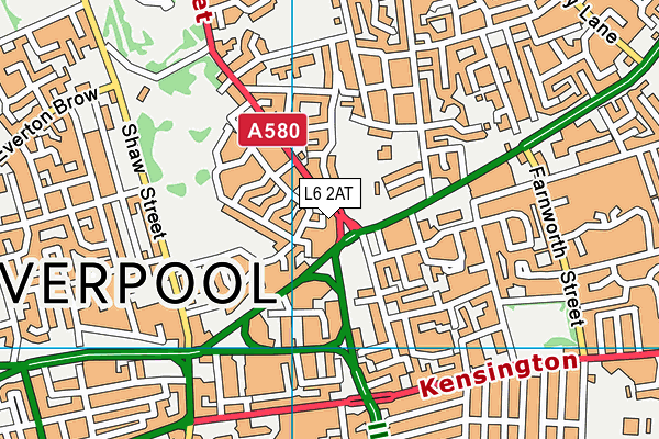 L6 2AT map - OS VectorMap District (Ordnance Survey) L6 2AT map - OS VectorMap District (Ordnance Survey)