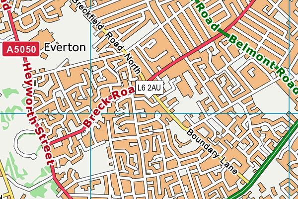 L6 2AU map - OS VectorMap District (Ordnance Survey) L6 2AU map - OS VectorMap District (Ordnance Survey)