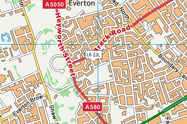 L6 2JL map - OS VectorMap District (Ordnance Survey) L6 2JL map - OS VectorMap District (Ordnance Survey)