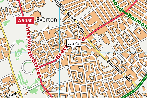 L6 2PG map - OS VectorMap District (Ordnance Survey) L6 2PG map - OS VectorMap District (Ordnance Survey)