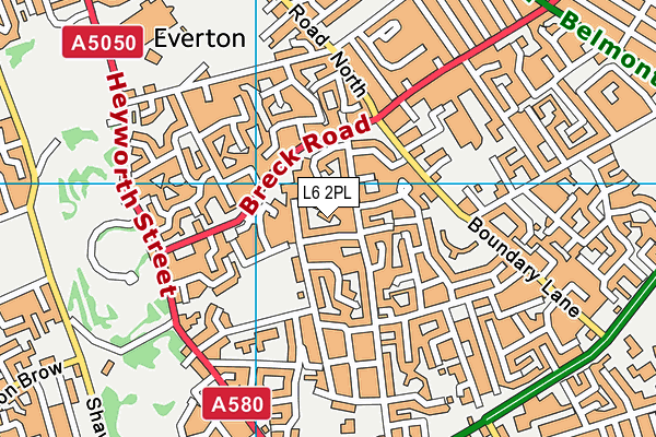 L6 2PL map - OS VectorMap District (Ordnance Survey) L6 2PL map - OS VectorMap District (Ordnance Survey)