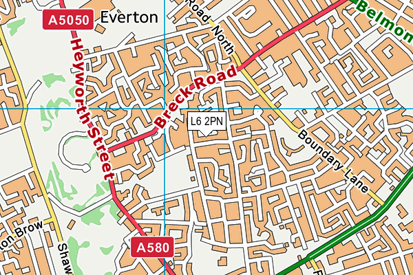 L6 2PN map - OS VectorMap District (Ordnance Survey) L6 2PN map - OS VectorMap District (Ordnance Survey)