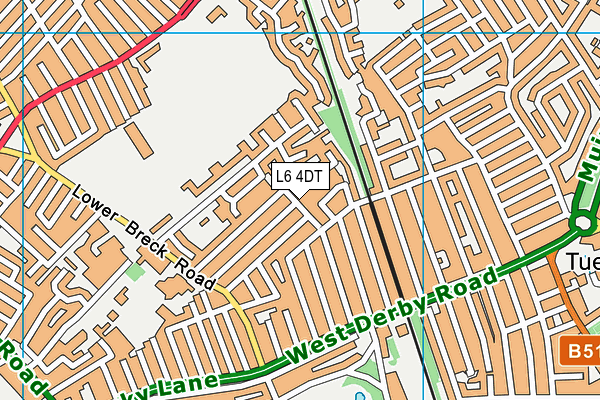 L6 4DT map - OS VectorMap District (Ordnance Survey) L6 4DT map - OS VectorMap District (Ordnance Survey)