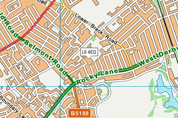 L6 4EQ map - OS VectorMap District (Ordnance Survey) L6 4EQ map - OS VectorMap District (Ordnance Survey)