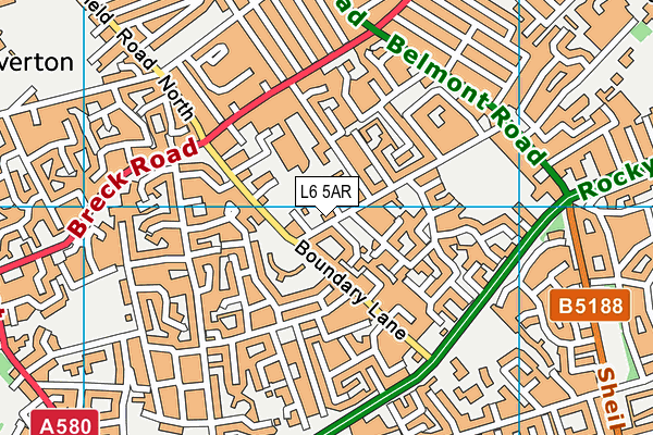 L6 5AR map - OS VectorMap District (Ordnance Survey) L6 5AR map - OS VectorMap District (Ordnance Survey)