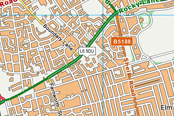 L6 9DU map - OS VectorMap District (Ordnance Survey) L6 9DU map - OS VectorMap District (Ordnance Survey)