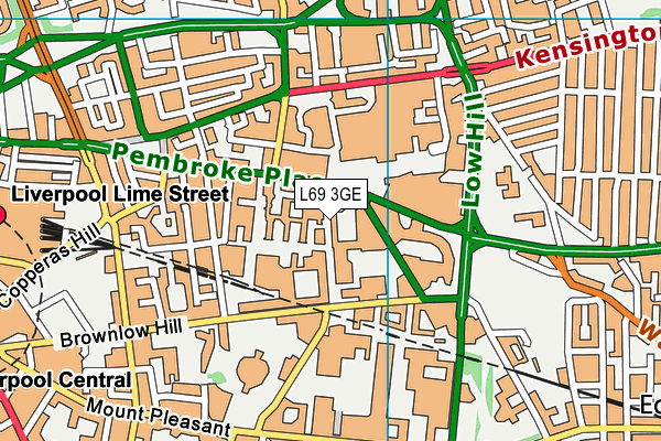 L69 3GE map - OS VectorMap District (Ordnance Survey) L69 3GE map - OS VectorMap District (Ordnance Survey)