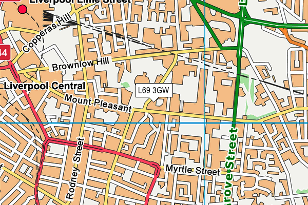 L69 3GW map - OS VectorMap District (Ordnance Survey) L69 3GW map - OS VectorMap District (Ordnance Survey)