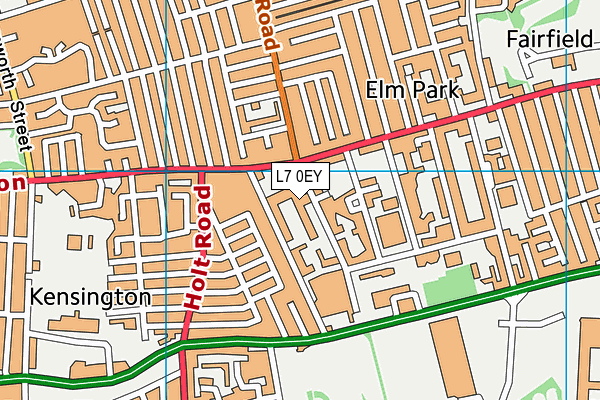 L7 0EY map - OS VectorMap District (Ordnance Survey) L7 0EY map - OS VectorMap District (Ordnance Survey)