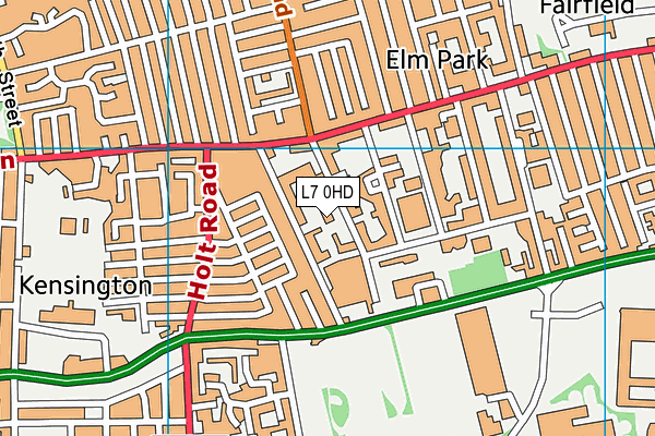 L7 0HD map - OS VectorMap District (Ordnance Survey) L7 0HD map - OS VectorMap District (Ordnance Survey)