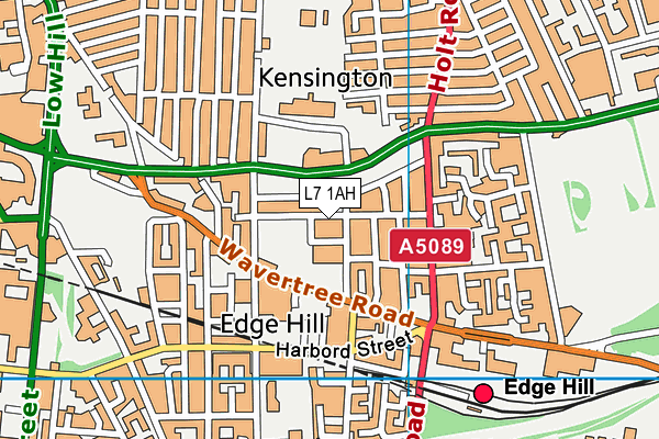 L7 1AH map - OS VectorMap District (Ordnance Survey) L7 1AH map - OS VectorMap District (Ordnance Survey)