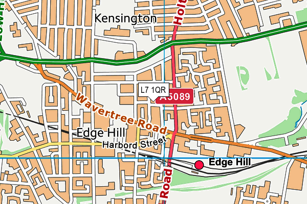 L7 1QR map - OS VectorMap District (Ordnance Survey) L7 1QR map - OS VectorMap District (Ordnance Survey)