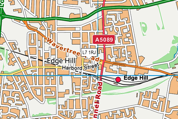 L7 1RJ map - OS VectorMap District (Ordnance Survey) L7 1RJ map - OS VectorMap District (Ordnance Survey)