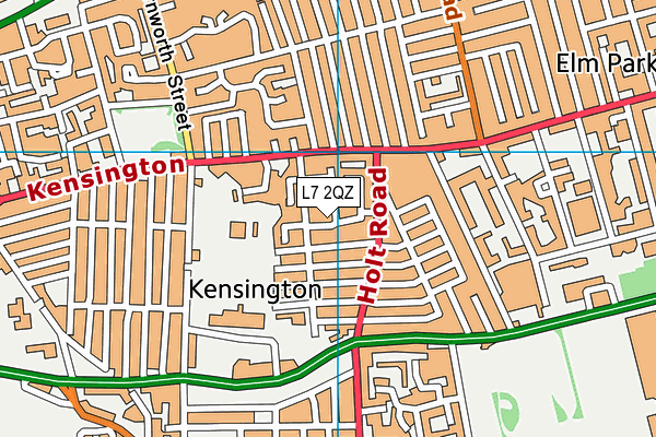 L7 2QZ map - OS VectorMap District (Ordnance Survey) L7 2QZ map - OS VectorMap District (Ordnance Survey)