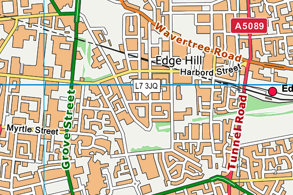 L7 3JQ map - OS VectorMap District (Ordnance Survey) L7 3JQ map - OS VectorMap District (Ordnance Survey)