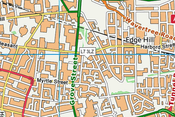 L7 3LZ map - OS VectorMap District (Ordnance Survey) L7 3LZ map - OS VectorMap District (Ordnance Survey)