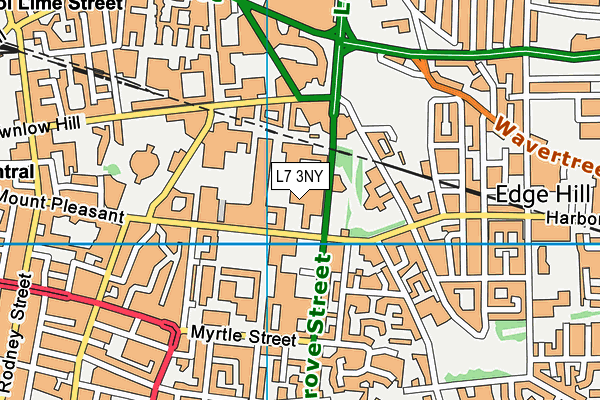 L7 3NY map - OS VectorMap District (Ordnance Survey) L7 3NY map - OS VectorMap District (Ordnance Survey)
