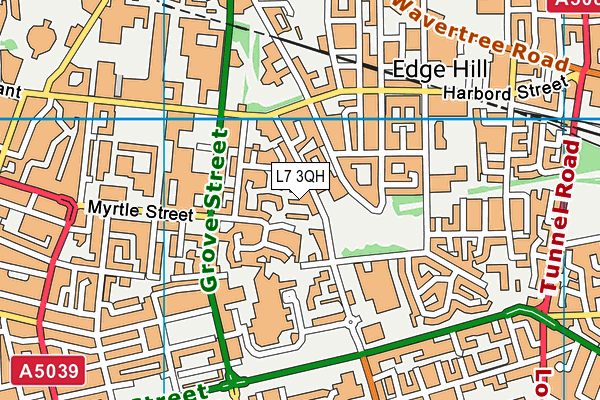 L7 3QH map - OS VectorMap District (Ordnance Survey) L7 3QH map - OS VectorMap District (Ordnance Survey)