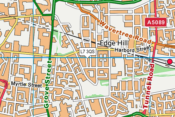 L7 3QS map - OS VectorMap District (Ordnance Survey) L7 3QS map - OS VectorMap District (Ordnance Survey)