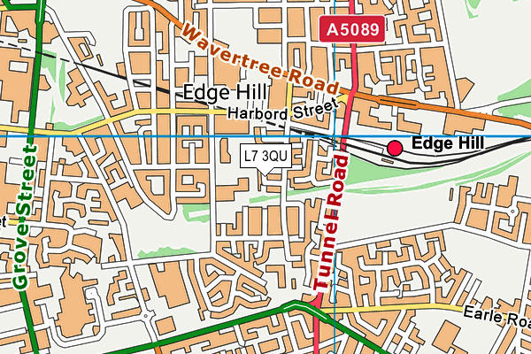 L7 3QU map - OS VectorMap District (Ordnance Survey) L7 3QU map - OS VectorMap District (Ordnance Survey)