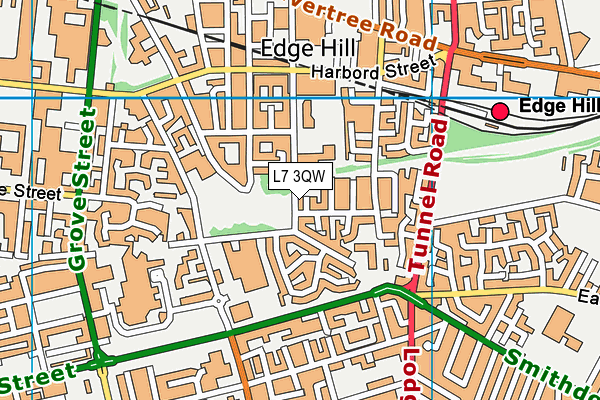 L7 3QW map - OS VectorMap District (Ordnance Survey) L7 3QW map - OS VectorMap District (Ordnance Survey)