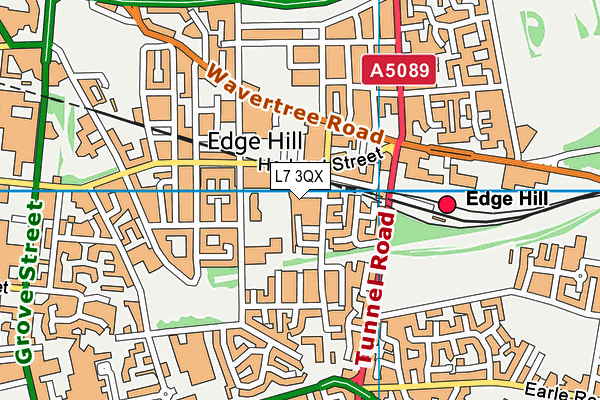 L7 3QX map - OS VectorMap District (Ordnance Survey) L7 3QX map - OS VectorMap District (Ordnance Survey)