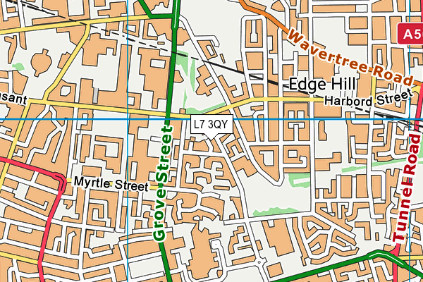 L7 3QY map - OS VectorMap District (Ordnance Survey) L7 3QY map - OS VectorMap District (Ordnance Survey)