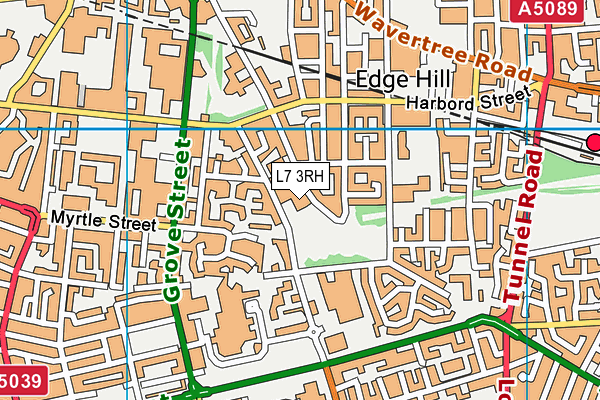 L7 3RH map - OS VectorMap District (Ordnance Survey) L7 3RH map - OS VectorMap District (Ordnance Survey)