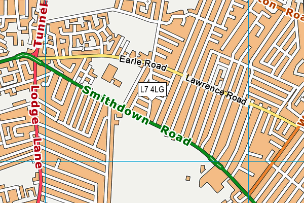 L7 4LG map - OS VectorMap District (Ordnance Survey) L7 4LG map - OS VectorMap District (Ordnance Survey)