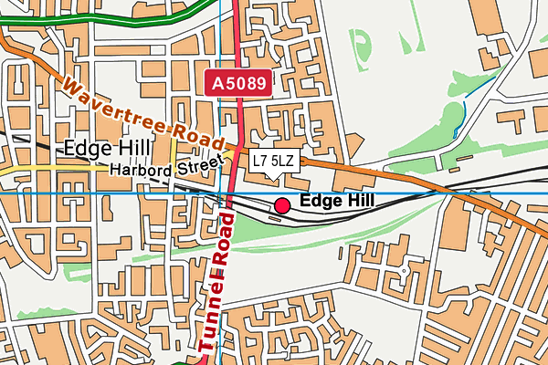 L7 5LZ map - OS VectorMap District (Ordnance Survey) L7 5LZ map - OS VectorMap District (Ordnance Survey)