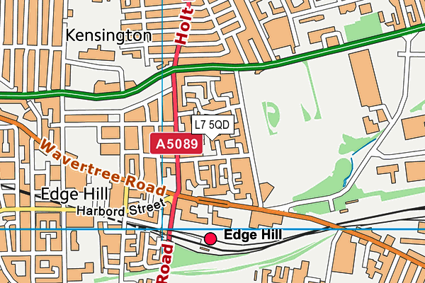 L7 5QD map - OS VectorMap District (Ordnance Survey) L7 5QD map - OS VectorMap District (Ordnance Survey)