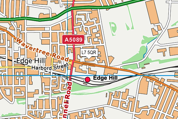 L7 5QR map - OS VectorMap District (Ordnance Survey) L7 5QR map - OS VectorMap District (Ordnance Survey)