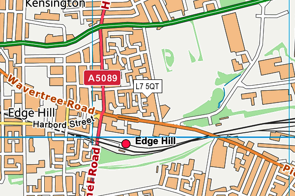 L7 5QT map - OS VectorMap District (Ordnance Survey) L7 5QT map - OS VectorMap District (Ordnance Survey)