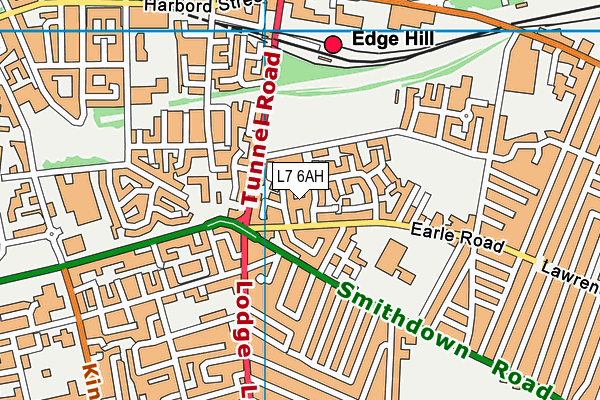 L7 6AH map - OS VectorMap District (Ordnance Survey) L7 6AH map - OS VectorMap District (Ordnance Survey)