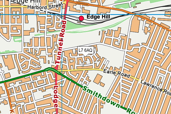 L7 6AQ map - OS VectorMap District (Ordnance Survey) L7 6AQ map - OS VectorMap District (Ordnance Survey)