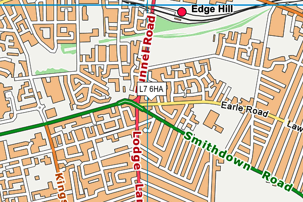 L7 6HA map - OS VectorMap District (Ordnance Survey) L7 6HA map - OS VectorMap District (Ordnance Survey)