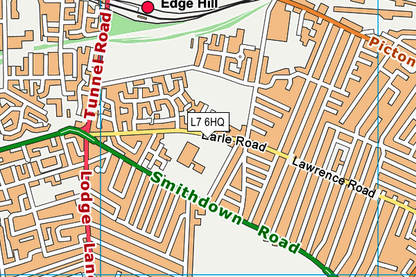 L7 6HQ map - OS VectorMap District (Ordnance Survey) L7 6HQ map - OS VectorMap District (Ordnance Survey)