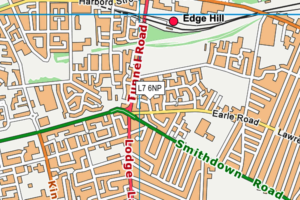 L7 6NP map - OS VectorMap District (Ordnance Survey) L7 6NP map - OS VectorMap District (Ordnance Survey)