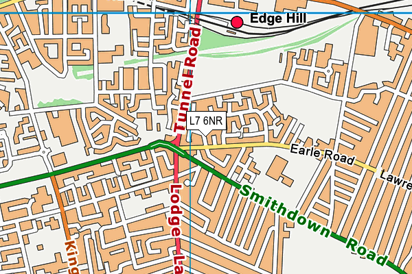 L7 6NR map - OS VectorMap District (Ordnance Survey) L7 6NR map - OS VectorMap District (Ordnance Survey)