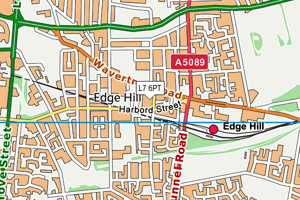 L7 6PT map - OS VectorMap District (Ordnance Survey) L7 6PT map - OS VectorMap District (Ordnance Survey)