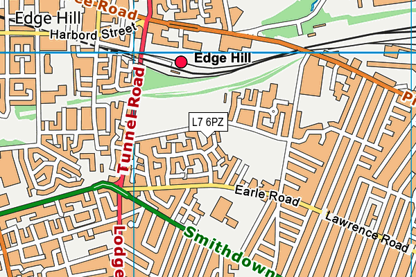 L7 6PZ map - OS VectorMap District (Ordnance Survey) L7 6PZ map - OS VectorMap District (Ordnance Survey)