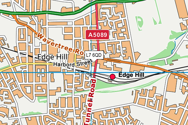 L7 6QD map - OS VectorMap District (Ordnance Survey) L7 6QD map - OS VectorMap District (Ordnance Survey)