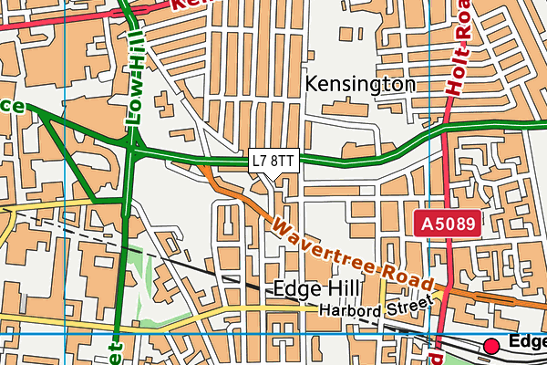 L7 8TT map - OS VectorMap District (Ordnance Survey) L7 8TT map - OS VectorMap District (Ordnance Survey)