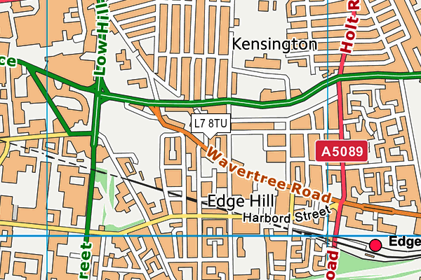 L7 8TU map - OS VectorMap District (Ordnance Survey) L7 8TU map - OS VectorMap District (Ordnance Survey)